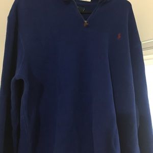 Blue Polo Sweater